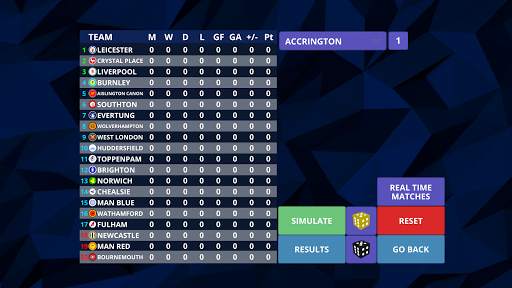 English Football Simulator screenshot 4