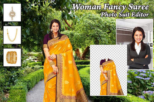 Woman Fancy Saree Photo Suit Editor screenshot 2