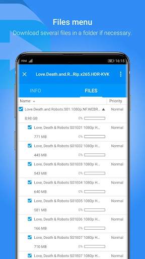 MJ Downloader - Accelerate and Organize Downloads screenshot 4