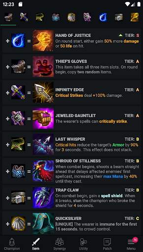 Wiki for TFT screenshot 5