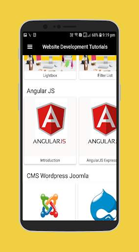 Website Development Tutorials screenshot 5