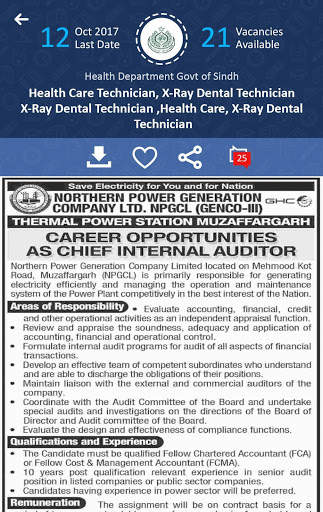 Govt Jobs Pakistan 2020 screenshot 11