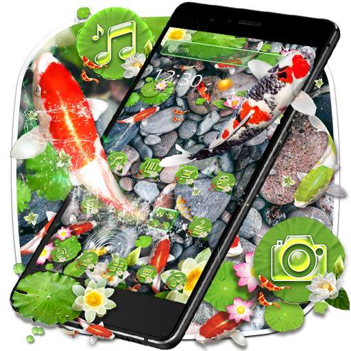 Koi Fish Ripple Launcher Theme 1.1.3