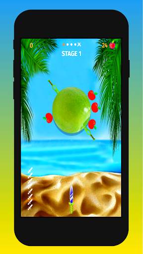 Fruity hit - Throw Knife game screenshot 3