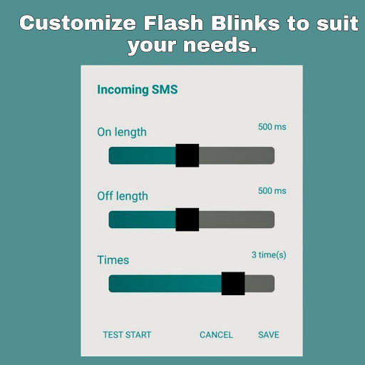 Flash on Call & SMS:Brightest Torch LED Flashlight screenshot 3