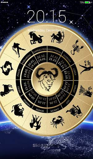 Zodiac Lock Screen screenshot 4