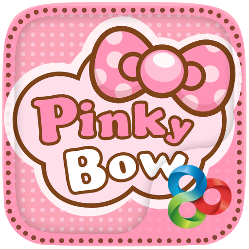 Pinky Bow GO Launcher Theme icon