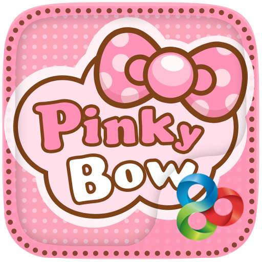 Pinky Bow GO Launcher Theme v1.0.150