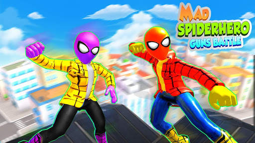 Mad Spiderhero GunZ - Battle Royale shooting games screenshot 3