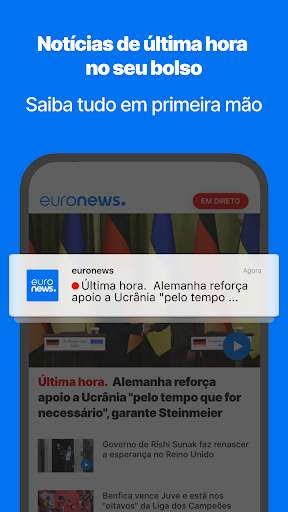 Euronews: notícias da Europa screenshot 2
