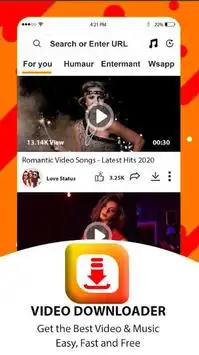 All video downloader - Snap Video Download App screenshot 2