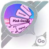 Pink Candy GO Keyboard 1.0.2 Ugly Purple