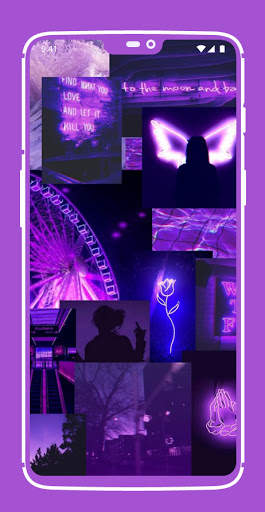 Purple Aesthetic Wallpapers screenshot 4