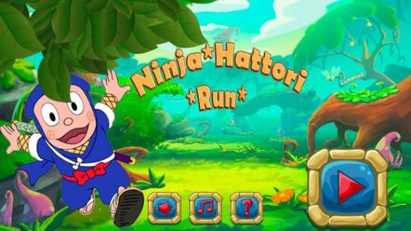 Super Hattori Run ninja Game screenshot 1