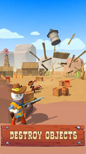 Stickman Sniper: Western gun screenshot 4