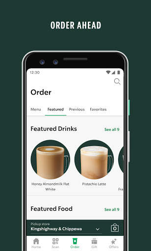 Starbucks screenshot 3