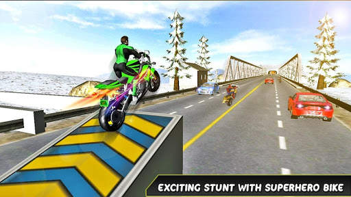 Highway Bike Stunt: Bike Racing Game screenshot 3