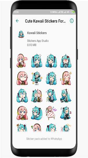 Cute Kawaii Stickers For Whatsapp screenshot 2