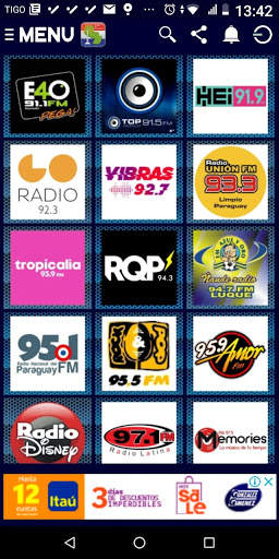 Radios de Paraguay online screenshot 2