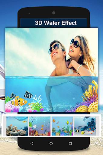 3D Water Effects : Aquarium Underwater Photo Frame screenshot 6