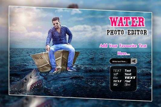Water Photo Editor 3 تصوير الشاشة