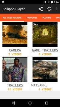 Video Player Lollipop Android5 screenshot 3