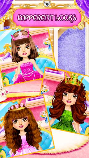 Hair Saloon Color by Number - Girls Fashion Games screenshot 1