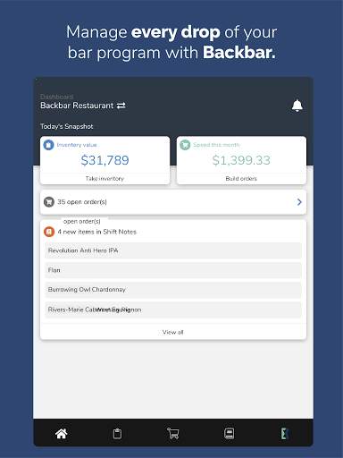 Backbar screenshot 6