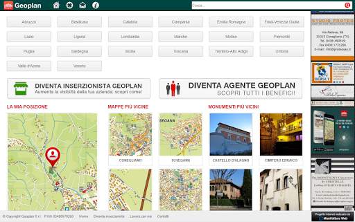 Geoplan–Mappe Monumenti Italia screenshot 5