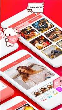Fire Text Photo Frame Insta DP screenshot 3