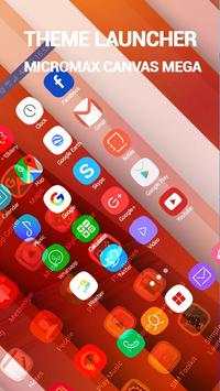 Launcher For Micromax Canvas Mega   themes screenshot 2