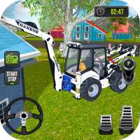 Excavator Dig Games - Heavy Excavator Driving 3D logo