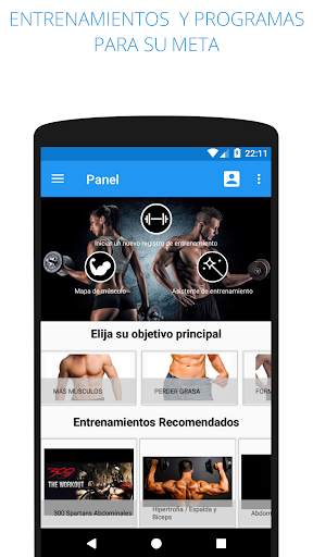 Mi Entrenamiento - Gimnasio & Ejercicios screenshot 1