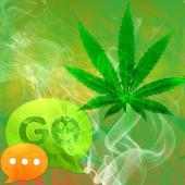 GO SMS Theme WEED GANJA on 9Apps