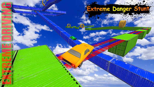 Extreme Car Driving: Impossible Sky Tracks Stunts screenshot 3