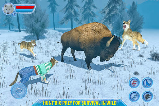Arctic Wolf Sim 3D screenshot 14