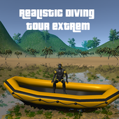 Realistic Diving tour extrem icon