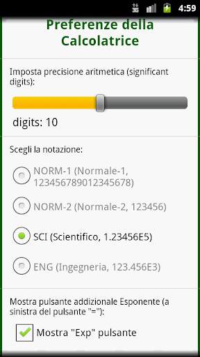 Calcolatrice scientifica 3 screenshot 6