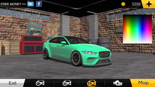 Jaguar Drift Simulator screenshot 1