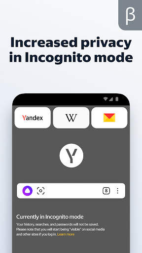 Yandex Browser (beta) screenshot 7