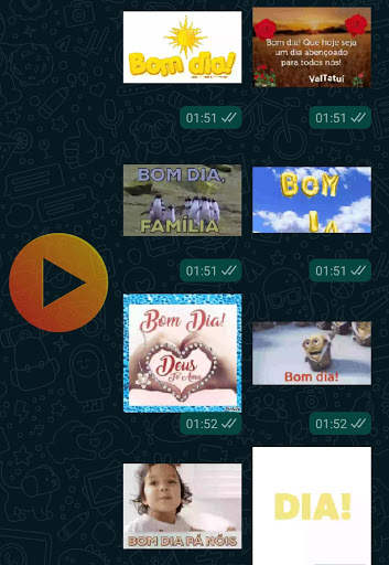 Bom dia Animadas Figurinhas Para WhatsApp screenshot 1