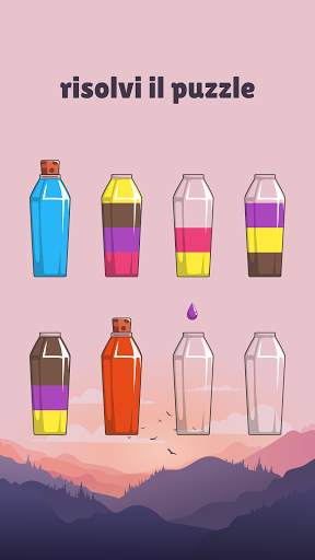 Cups - Water Sort Puzzle screenshot 2