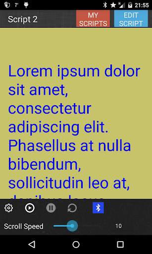 Teleprompter Pro LITE screenshot 2
