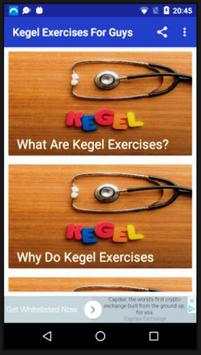 Kegel Exercises For Guys screenshot 1