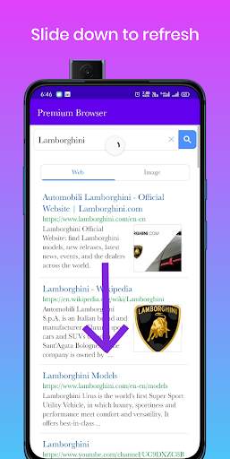 Premium Browser: fast, safe and secure browser स्क्रीनशॉट 2