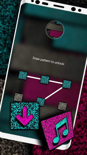 Glitter Tiles Launcher Theme screenshot 5