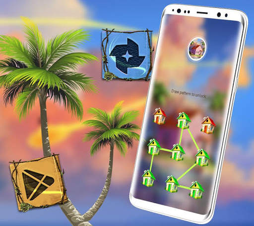 Dream Island House Launcher Theme screenshot 5