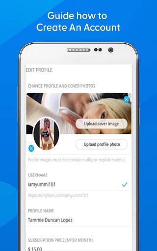 Tips Onlyfans App How to use screenshot 2