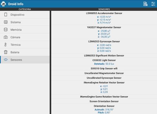 Droid Hardware Info screenshot 16