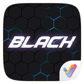 Black V Launcher Theme v1.0